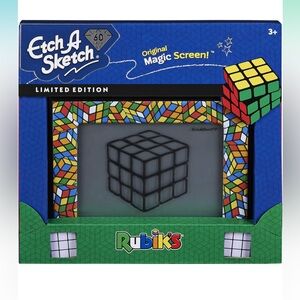 Etch A Sketch's 60th anniversary Rubik's Cube edition! NEW IN BOX.